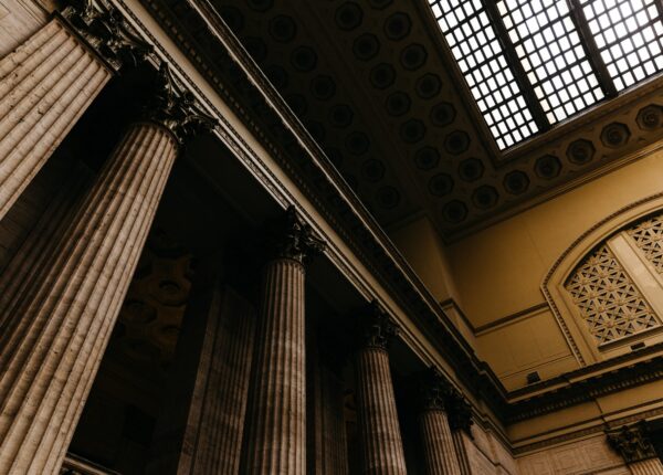 The interior design of an old architecture